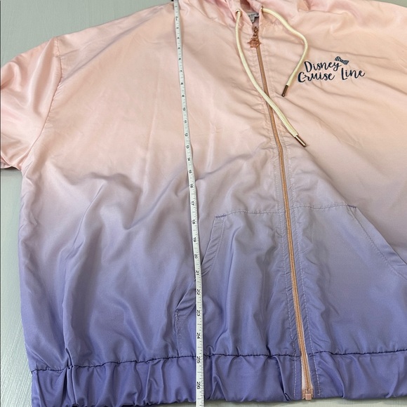 Disney Cruise Line Pink and Purple Ombre Windbreaker Jacket - Picture 11 of 13